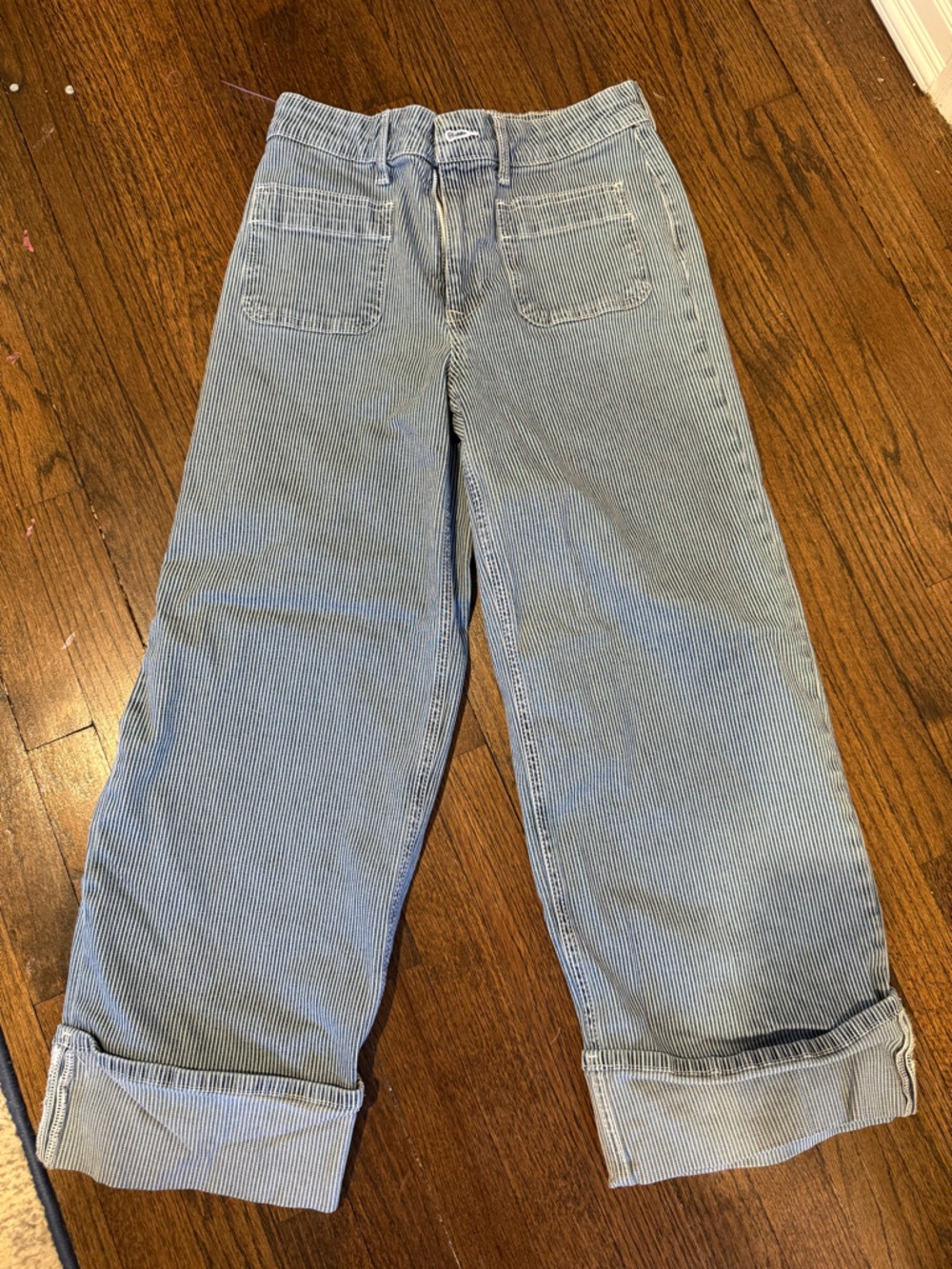 Women’s Boot Cut Jeans in Light Blue - Casual Wide Leg